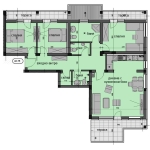 Четиристаен апартамент в Пловдив, Остромила - 177 кв.м за 955 €/кв.м - Снимка #1