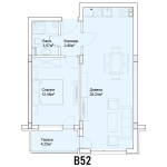 Двустаен апартамент в Пловдив, Кършияка - 69 кв.м за 1131 €/кв.м - Снимка #1