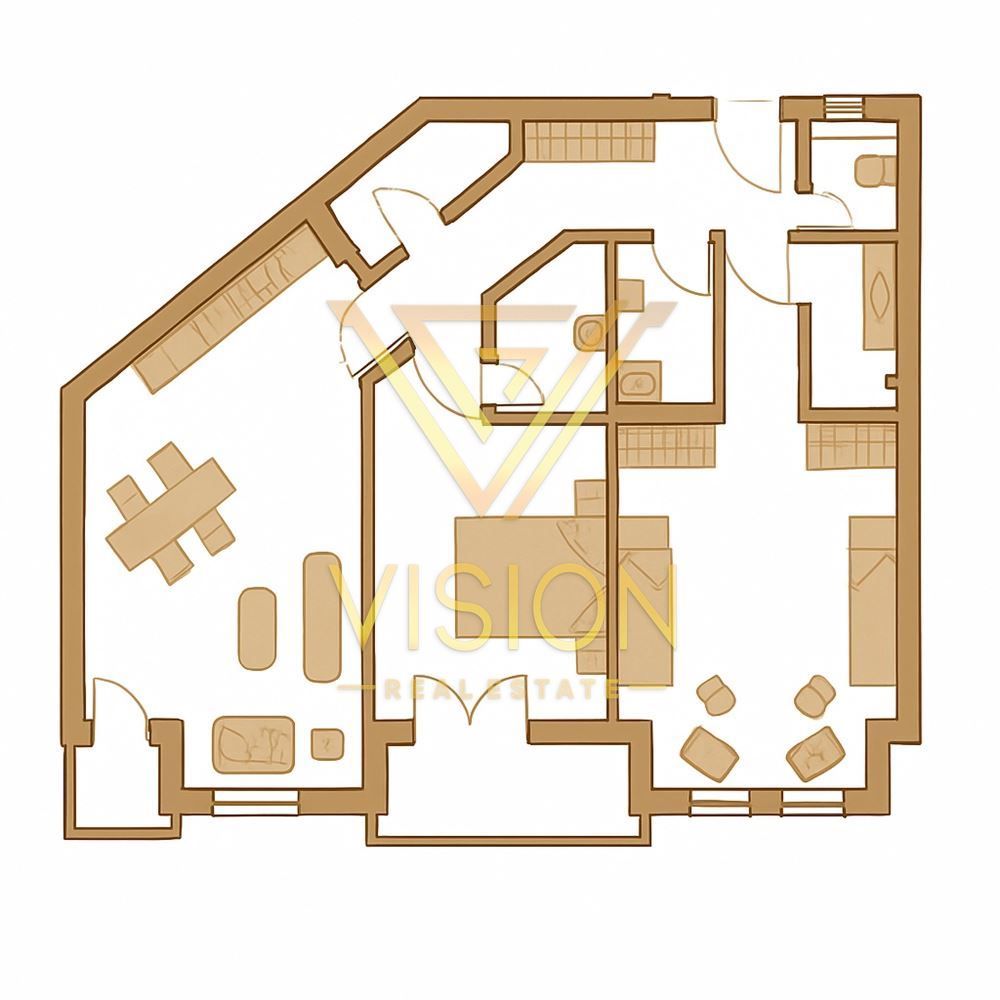 Тристаен апартамент в София, Манастирски ливади - 123 кв.м за 2675 €/кв.м - Снимка #1