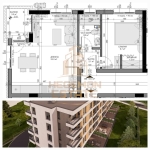 Двустаен апартамент в Варна, Владислав Варненчик - 63 кв.м за 1358 €/кв.м - Снимка #1