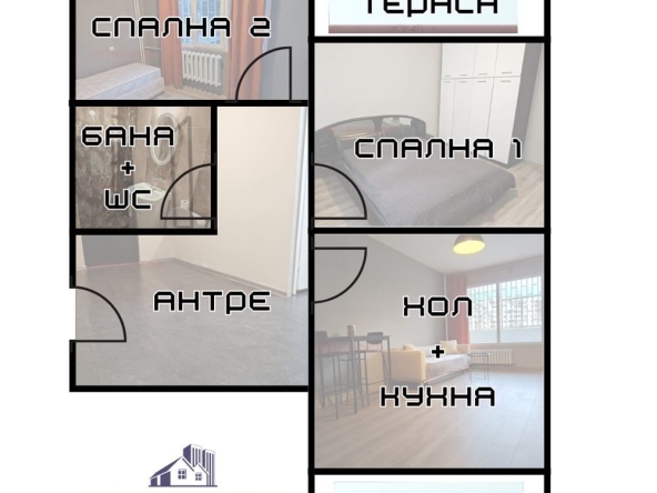 Тристаен апартамент в София, Овча купел 2 - 66 кв.м за 2273 €/кв.м - Снимка #1