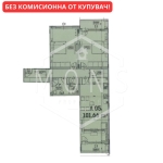 Тристаен апартамент в Велико Търново, Бузлуджа - 113 кв.м за 636 €/кв.м - Снимка #1