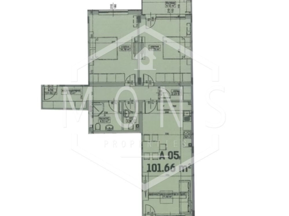 Тристаен апартамент в Велико Търново, Бузлуджа - 113 кв.м за 636 €/кв.м - Снимка #1