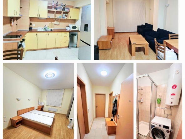 Дава се под наем Двустаен апартамент в Банско - 60 кв.м за 348.84 € - Снимка #1