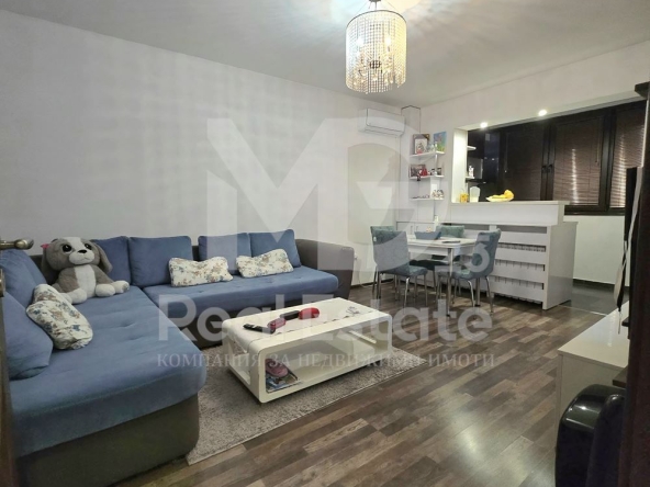 Дава се под наем Тристаен апартамент в Пловдив, Тракия - 64 кв.м за 448.8 € - Снимка #1