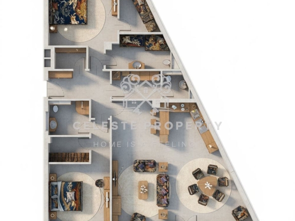 Тристаен апартамент в София, Манастирски ливади - 191 кв.м за 1352 €/кв.м - Снимка #1