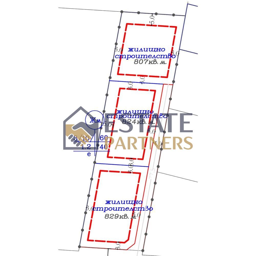 Парцел в с. Браниполе, Област Пловдив - 904 кв.м за 31 €/кв.м - Снимка #1