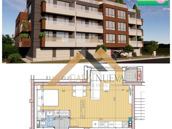 Едностаен апартамент в София, Бояна - 59 кв.м за 1798 €/кв.м - Снимка #1