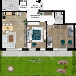 Тристаен апартамент в Пловдив, Остромила - 105 кв.м за 480 €/кв.м - Снимка #1