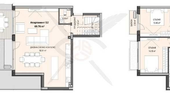 Мезонет в София, Кръстова вада - 232 кв.м за 1073 €/кв.м - Снимка #1
