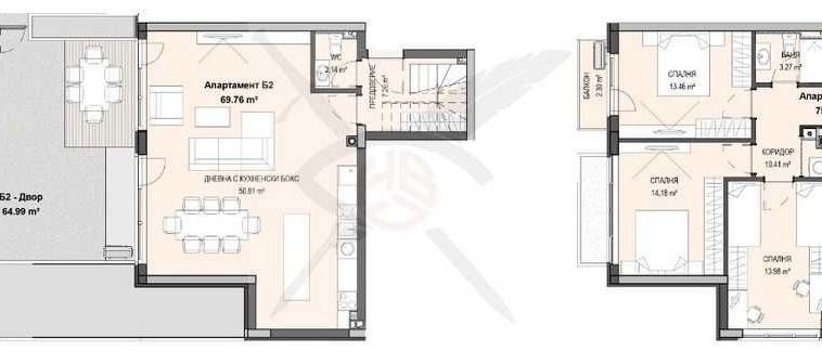 Мезонет в София, Кръстова вада - 232 кв.м за 1073 €/кв.м - Снимка #1