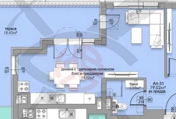 Двустаен апартамент в София, Малинова долина - 98 кв.м за 1706 €/кв.м - Снимка #1