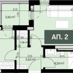 Двустаен апартамент в Пловдив, Христо Смирненски - 70 кв.м за 1006 €/кв.м - Снимка #1