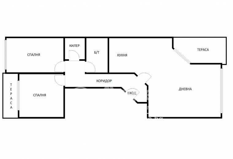 Тристаен апартамент в Варна, Аспарухово - 116 кв.м за 884 €/кв.м - Снимка #1