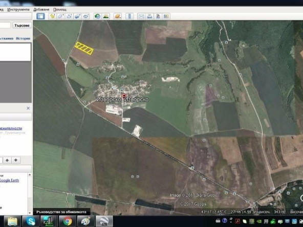 Парцел в с. Изворско, Област Варна - 9800 кв.м за 10 €/кв.м - Снимка #1