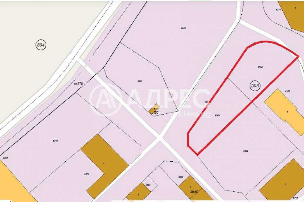Парцел в Разград, Център - 1232 кв.м за 68 €/кв.м - Снимка #1