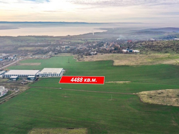 Парцел в Бургас, Меден рудник - зона А - 4488 кв.м за 100 €/кв.м - Снимка #1