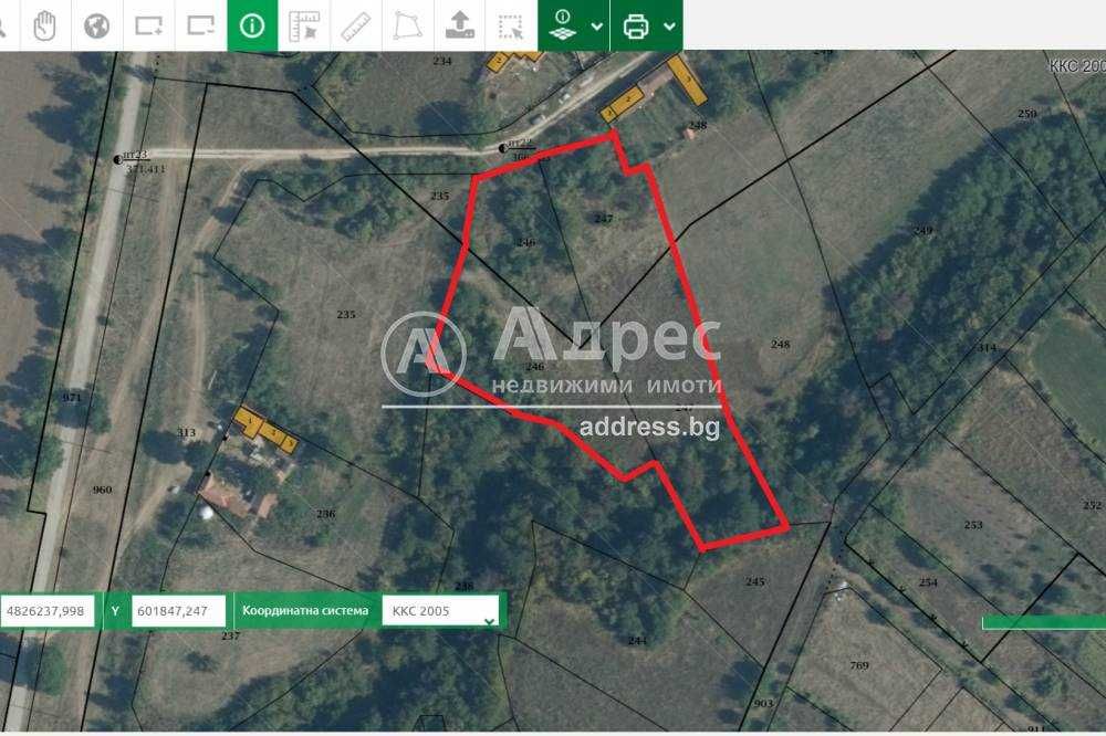 Парцел в с. Хърсово, Област Разград - 6431 кв.м за 2 €/кв.м - Снимка #1