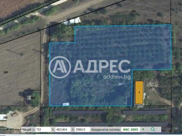 Парцел в Цар Калоян - 6346 кв.м за 4 €/кв.м - Снимка #1