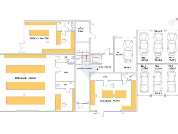 Магазин в Шумен, Добруджански - 163 кв.м за 1680 €/кв.м - Снимка #1