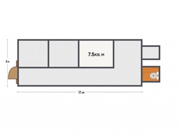 Дава се под наем  в София, Кръстова вада -  кв.м за 249 € - Снимка #1