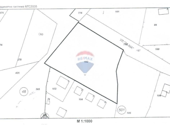Парцел в с. Българево, Област Добрич - 3101 кв.м за 8 €/кв.м - Снимка #1