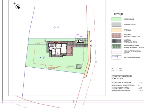 Парцел в с. Продановци, Област София-област - 875 кв.м за 38 €/кв.м - Снимка #1