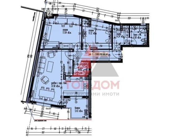 Тристаен апартамент в Варна, Аспарухово - 95 кв.м за 1432 €/кв.м - Снимка #1