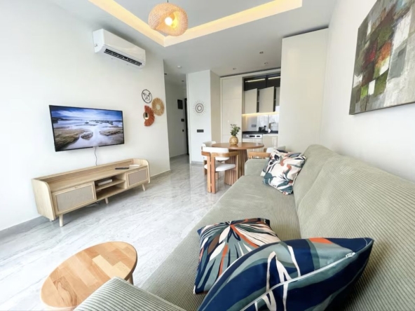 Дава се под наем Двустаен апартамент в Свети Влас - 50 кв.м за 142.8 € - Снимка #1