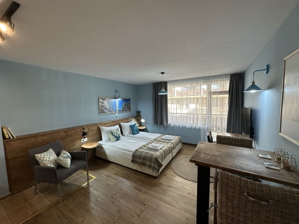 Дава се под наем Едностаен апартамент в Банско - 50 кв.м за 357 € - Снимка #1