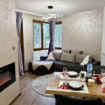 Дава се под наем Двустаен апартамент в к.к. Пампорово - 70 кв.м за 69.36 € - Снимка #1