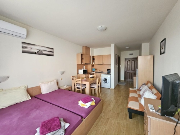 Едностаен апартамент в Свети Влас - 44 кв.м за 1125 €/кв.м - Снимка #1