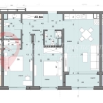 Тристаен апартамент в София, Овча купел - 102 кв.м за 1900 €/кв.м - Снимка #1