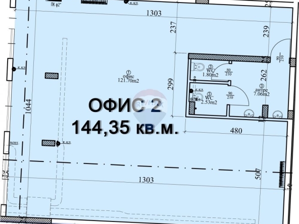 Офис в Варна, Център - 163 кв.м за 1798 €/кв.м - Снимка #1