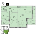 Тристаен апартамент в София, м-т Киноцентъра - 118 кв.м за 1384 €/кв.м - Снимка #1