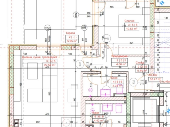 Двустаен апартамент в София, Надежда 2 - 72 кв.м за 1900 €/кв.м - Снимка #1