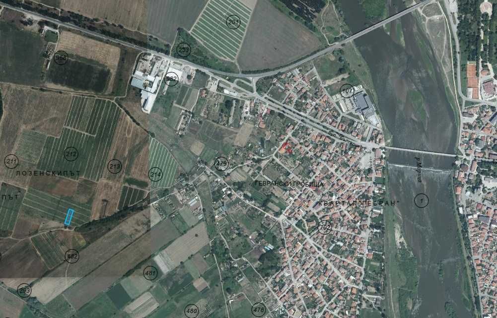 Парцел в Свиленград - 901 кв.м за 6 €/кв.м - Снимка #1