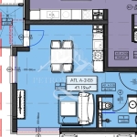 Едностаен апартамент в Велинград - 50 кв.м за 505 €/кв.м - Снимка #1