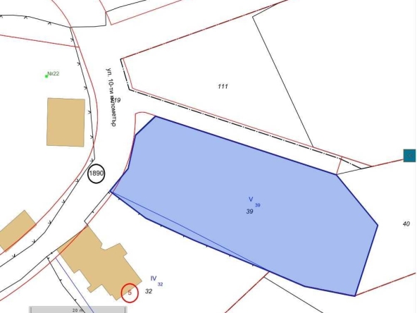 Парцел в София, Княжево - 1195 кв.м за 122 €/кв.м - Снимка #1