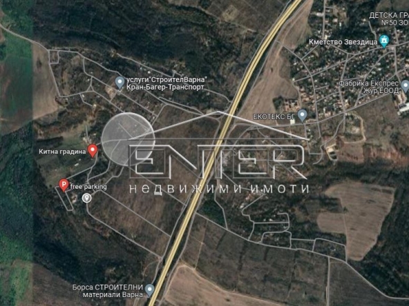 Парцел в с. Звездица, Област Варна - 600 кв.м за 42 €/кв.м - Снимка #1