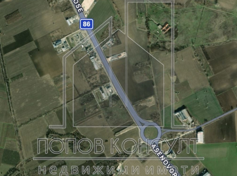 Парцел в Пловдив, Индустриална зона - Юг - 4499 кв.м за 20 €/кв.м - Снимка #1