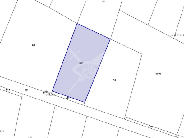 Парцел в с. Оризари, Област Пловдив - 1100 кв.м за 55 €/кв.м - Снимка #1