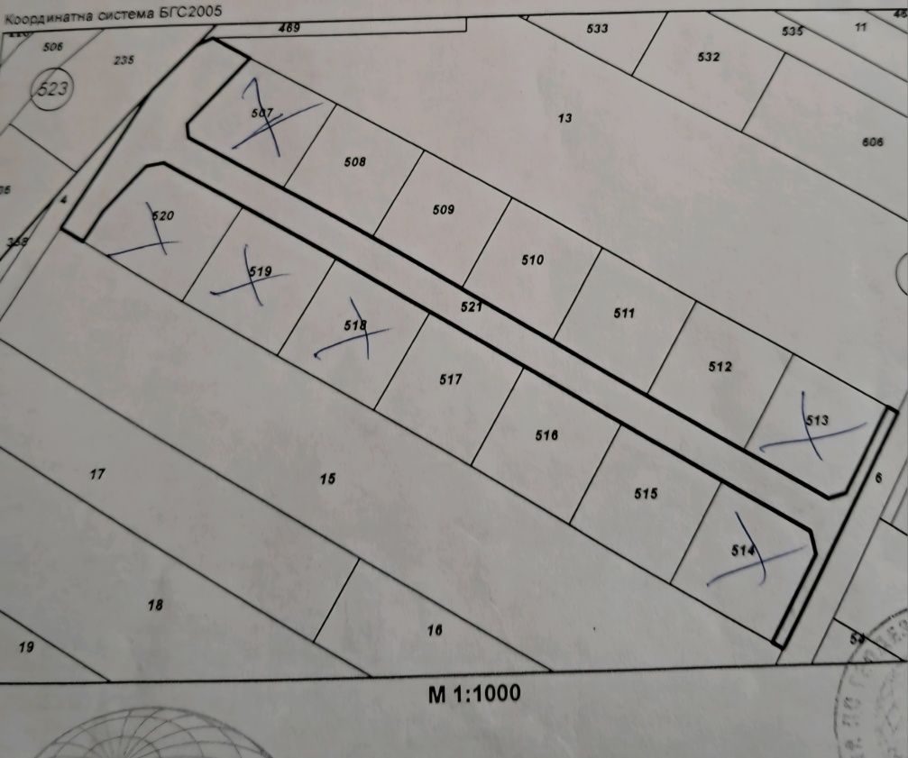 Парцел в Асеновград - 400 кв.м за 88 €/кв.м - Снимка #1