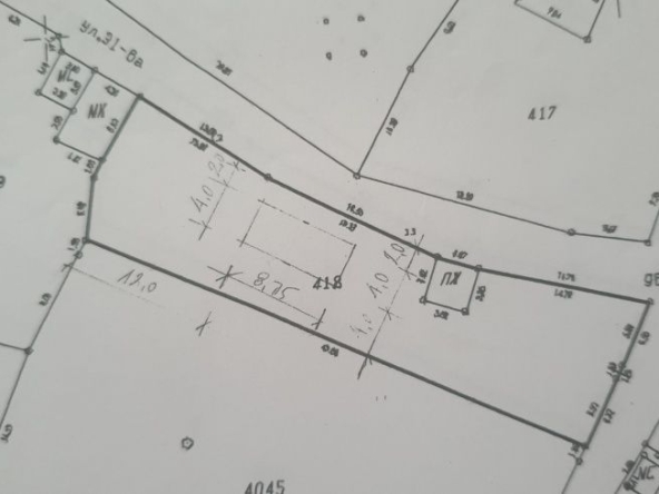 Парцел в Карлово - 537 кв.м за 82 €/кв.м - Снимка #1