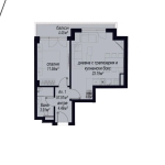 Двустаен апартамент в София, Зона Б-5 - 57 кв.м за 1770 €/кв.м - Снимка #1