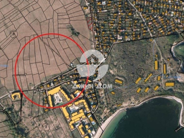 Парцел в Черноморец - 6686 кв.м за 44 €/кв.м - Снимка #1