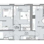 Тристаен апартамент в София, Кръстова вада - 113 кв.м за 2500 €/кв.м - Снимка #1