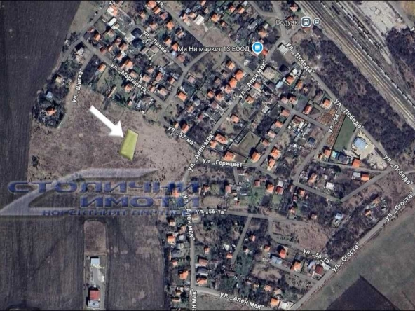 Парцел в с. Волуяк, Област София-град - 1287 кв.м за 81 €/кв.м - Снимка #1