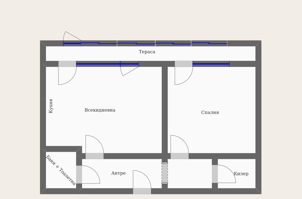 Двустаен апартамент в Варна, Чайка - 50 кв.м за 3500 €/кв.м - Снимка #1