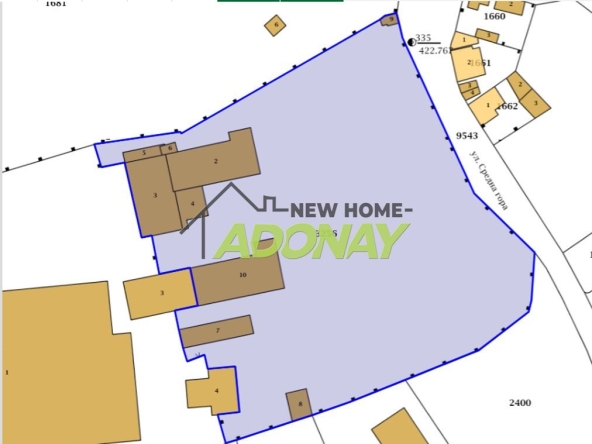 Парцел в Пловдив, Западен - 11813 кв.м за 111 €/кв.м - Снимка #1